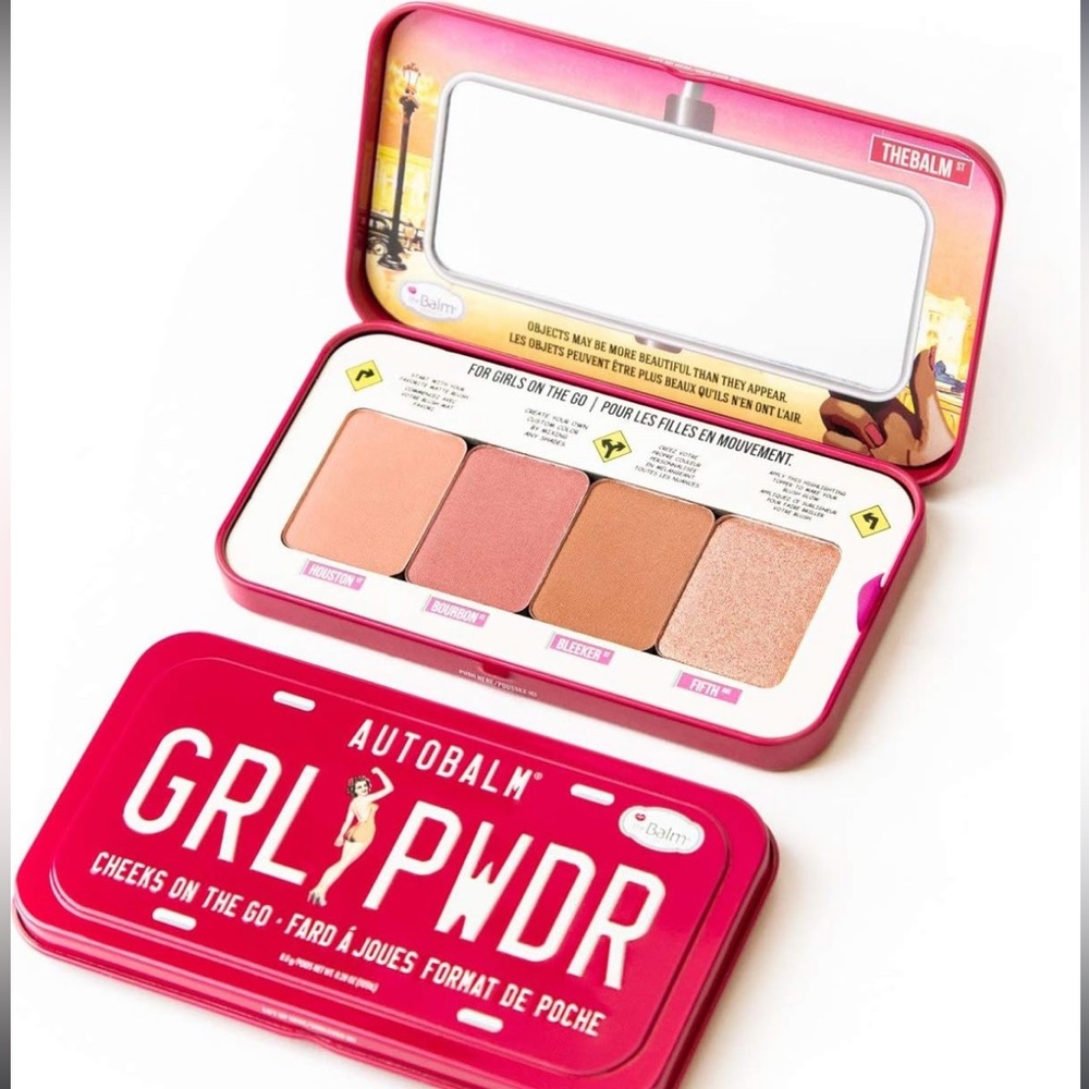 THE BALM AUTOBALM BLUSH PALETTE GRL PWDR NWOT